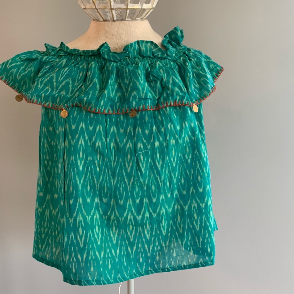 THML Ruffle Print Blouse